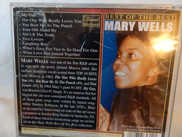 Mary Wells - Best Of The Best (CD) - Image 2