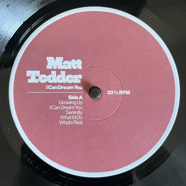Matthew Tedder - I Can Dream You (Vinyl) - Image 3