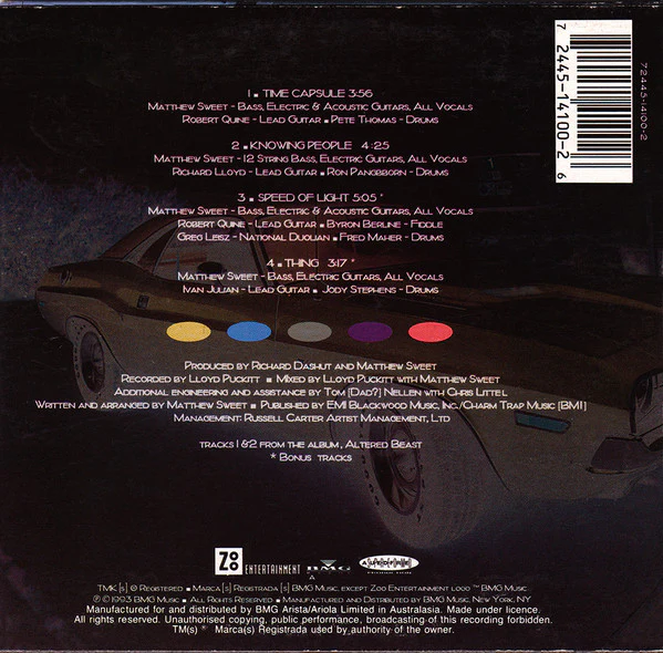 Matthew Sweet - Time Capsule (CD) - Image 2
