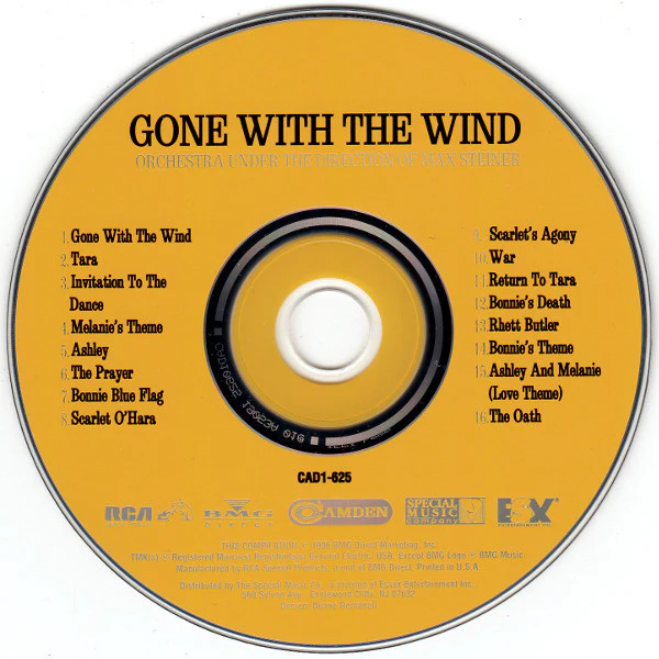 Max Steiner - Gone With The Wind (CD) - Image 3