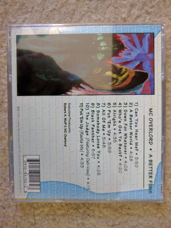 MC Overlord - A Better Funk (CD) - Image 4