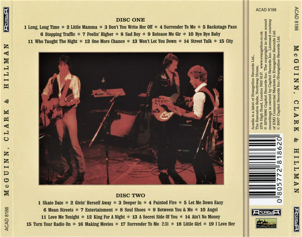 McGuinn, Clark & Hillman - The Capitol Collection (CD) - Image 2