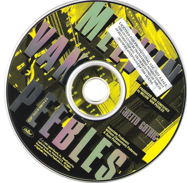 Melvin Van Peebles - Ghetto Gothic (CD) - Image 2