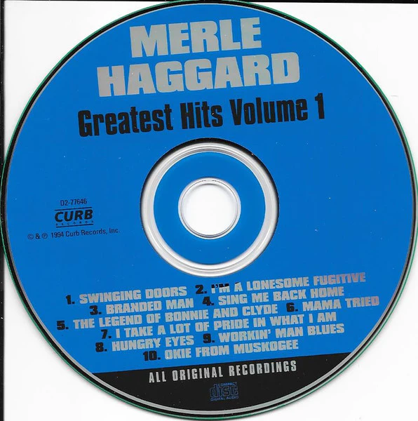 Merle Haggard - Greatest Hits Volume 1 (CD) - Image 3