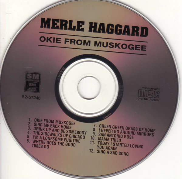 Merle Haggard - Okie From Muskogee (CD) - Image 3