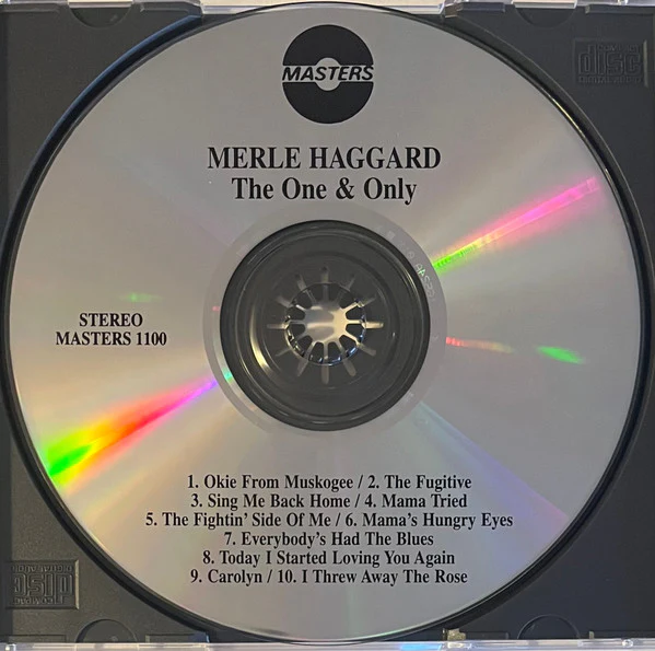 Merle Haggard - The One & Only (CD) - Image 2