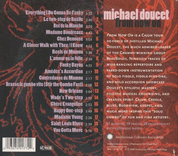 Michael Doucet - From Now On (CD) - Image 2