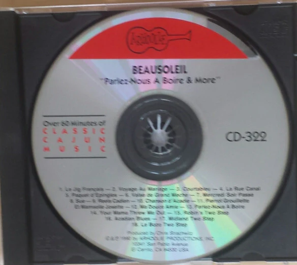 Beausoleil - Parlez-Nous A Boire & More (CD) - Image 3