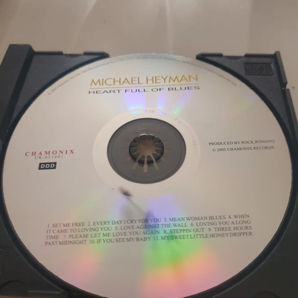 Michael Heyman - Heart Full Of Blues (CD) - Image 3