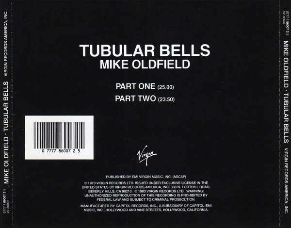 Mike Oldfield - Tubular Bells (CD) - Image 2
