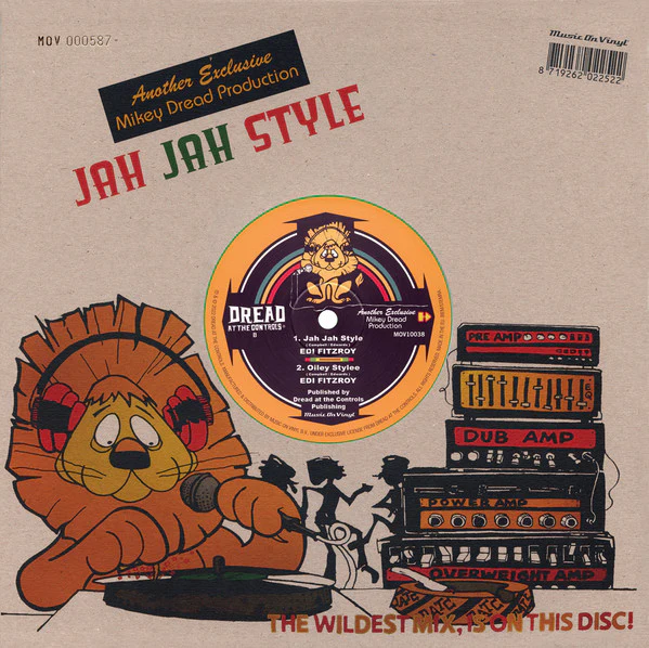 Mikey Dread / Edi Fitzroy - Gun / Jah Jah Style (Vinyl) - Image 2