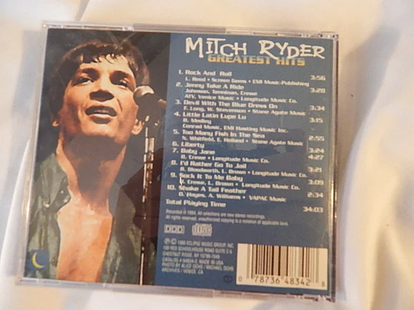 Mitch Ryder - Greatest Hits (CD) - Image 2