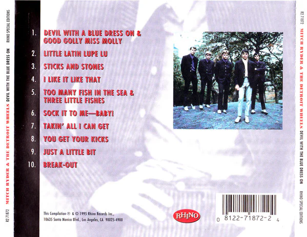 Mitch Ryder & The Detroit Wheels - Devil With A Blue Dress On (CD) - Image 3
