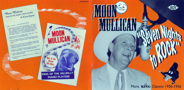 Moon Mullican - Seven Nights To Rock - More King Classics 1950-1956 (CD) - Image 3
