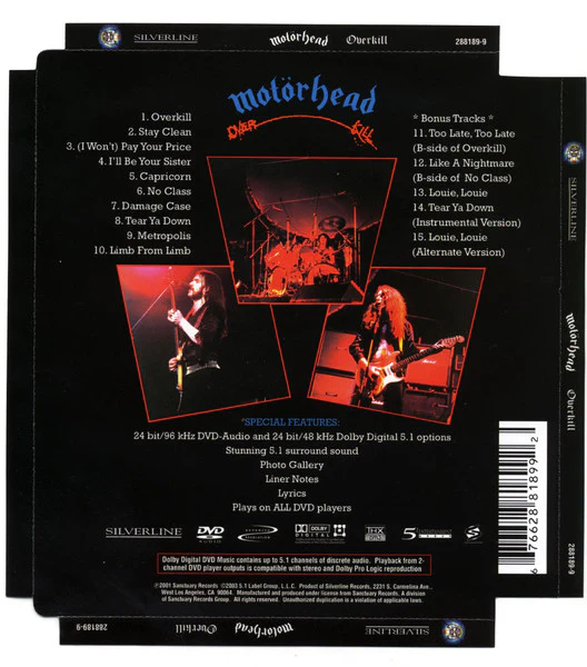 Motörhead - Overkill (DVD) - Image 3