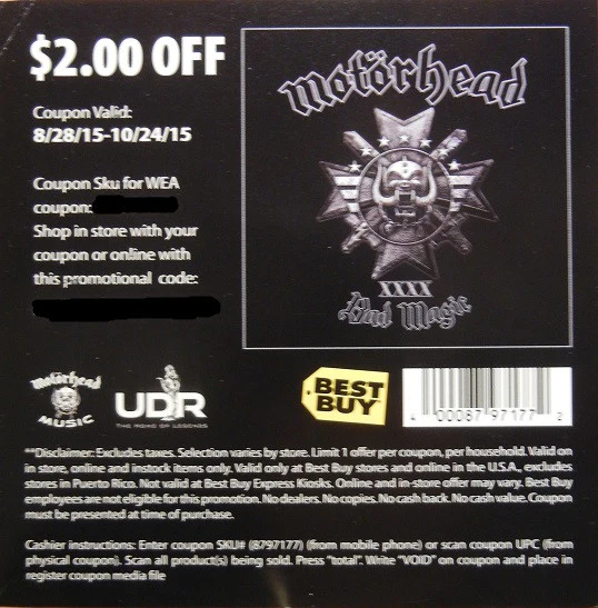 Motörhead - Thunder & Lightning Electricity (CD) - Image 4