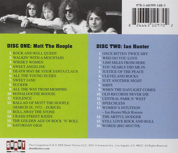 Mott The Hoople / Ian Hunter - Old Records Never Die: The Mott The Hoople/Ian Hunter Anthology (CD) - Image 2
