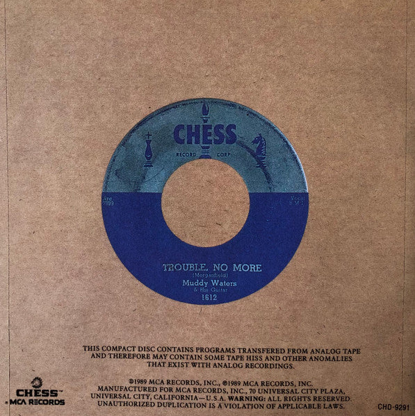 Muddy Waters - Trouble No More (Singles 1955-1959) (CD) - Image 4