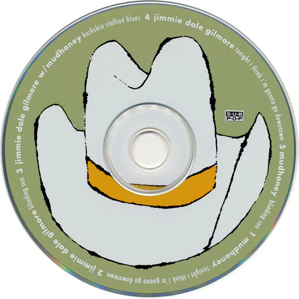 Mudhoney / Jimmie Dale Gilmore - Mudhoney / Jimmie Dale Gilmore (CD) - Image 3
