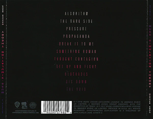 Muse - Simulation Theory (CD) - Image 2