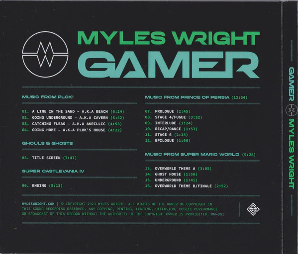 Myles Wright - Gamer (CD) - Image 2