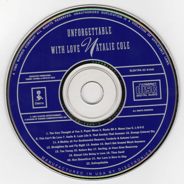 Natalie Cole - Unforgettable With Love (CD) - Image 3