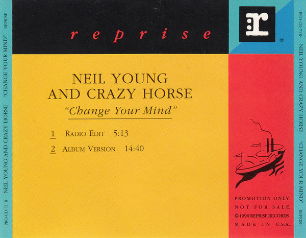 Neil Young And Crazy Horse - Change Your Mind (CD) - Image 2