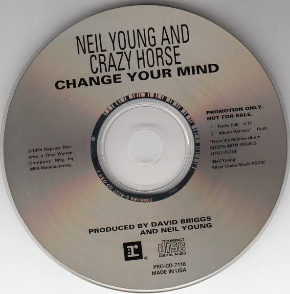 Neil Young And Crazy Horse - Change Your Mind (CD) - Image 3