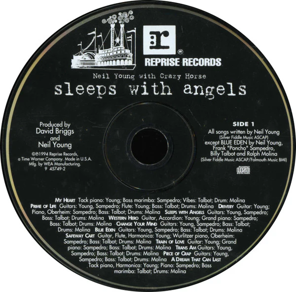 Neil Young And Crazy Horse - Sleeps With Angels (CD) - Image 3