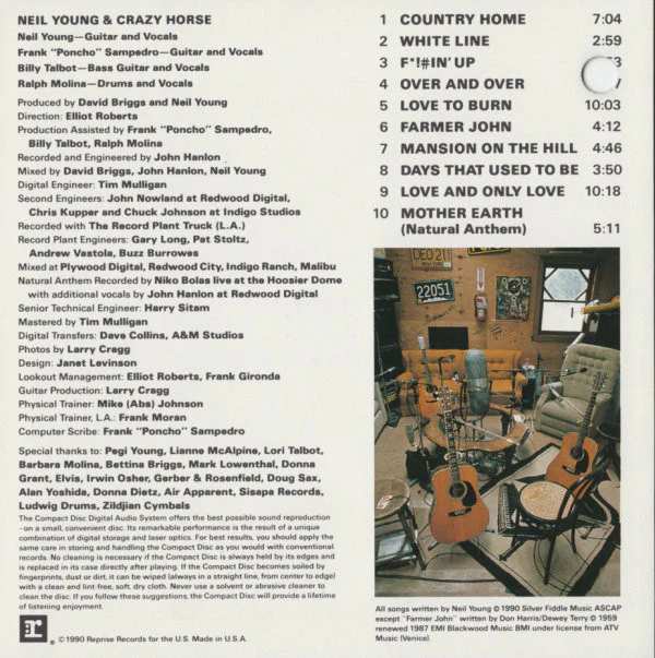 Neil Young + Crazy Horse - Ragged Glory (CD) - Image 4