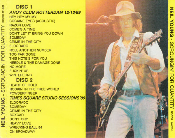 Neil Young - Scroungin' For Quantity (CD) - Image 3