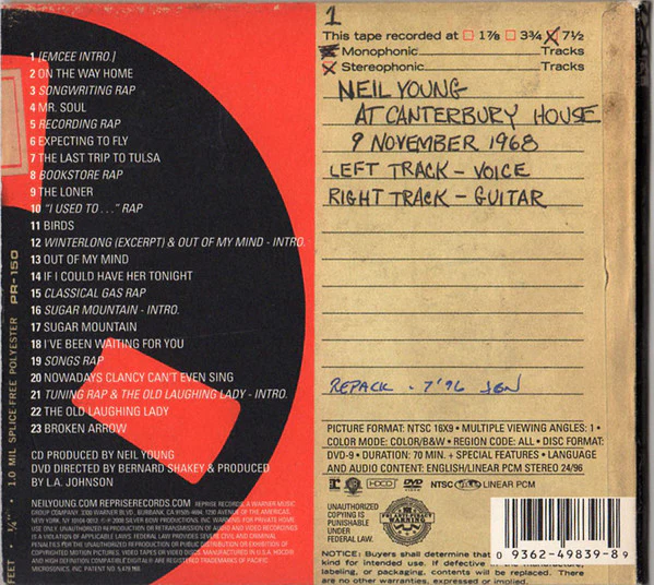 Neil Young - Sugar Mountain (Live At Canterbury House 1968) (CD) - Image 2