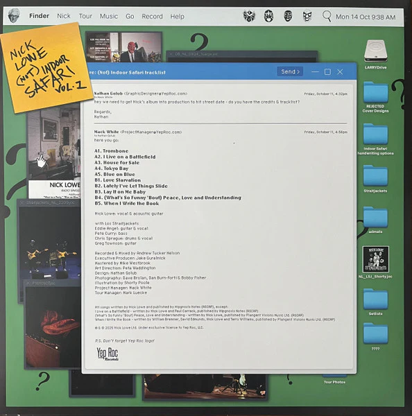 Nick Lowe - (Not) Indoor Safari Vol. 1 (Vinyl) - Image 2