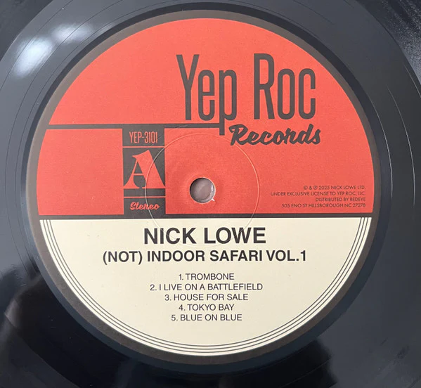 Nick Lowe - (Not) Indoor Safari Vol. 1 (Vinyl) - Image 3