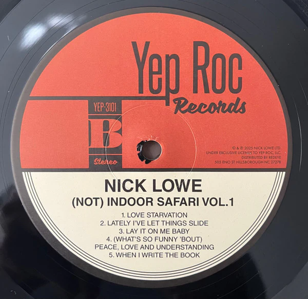 Nick Lowe - (Not) Indoor Safari Vol. 1 (Vinyl) - Image 4