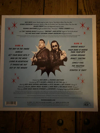 Nick Moss Band Featuring Dennis Gruenling - Get Your Back Into It! (Vinyl) - Image 3