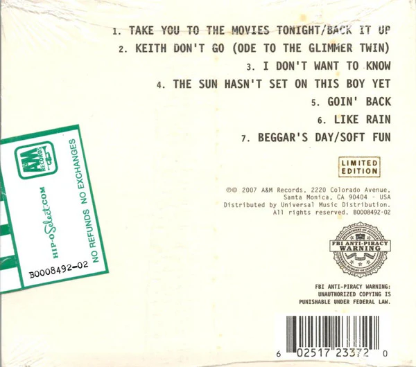 Nils Lofgren - Back It Up!! Nils Lofgren Live. An Authorized Bootleg (CD) - Image 2