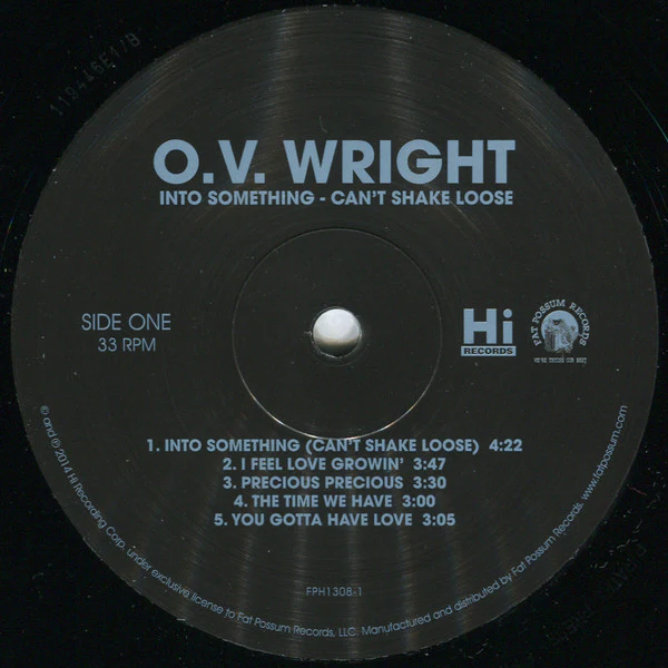 O.V. Wright - Into Something, Can't Shake Loose (Vinyl) - Image 3