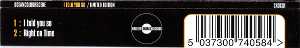 Ocean Colour Scene - I Told You So (CD) - Image 2