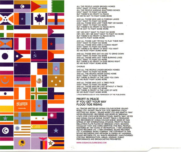 Ocean Colour Scene - Profit In Peace (CD) - Image 3