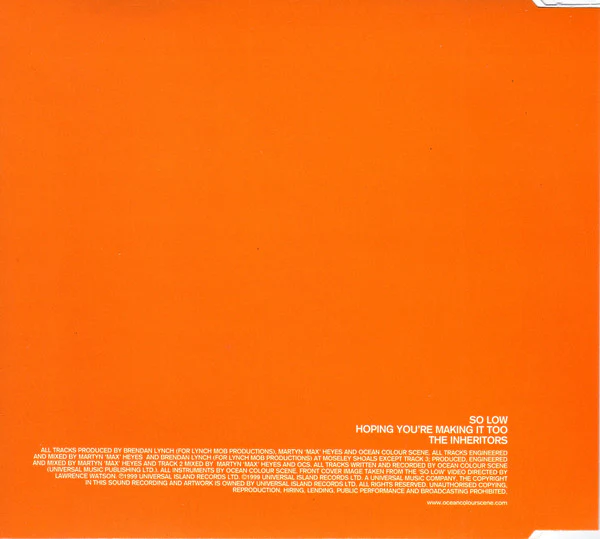 Ocean Colour Scene - So Low (CD) - Image 5
