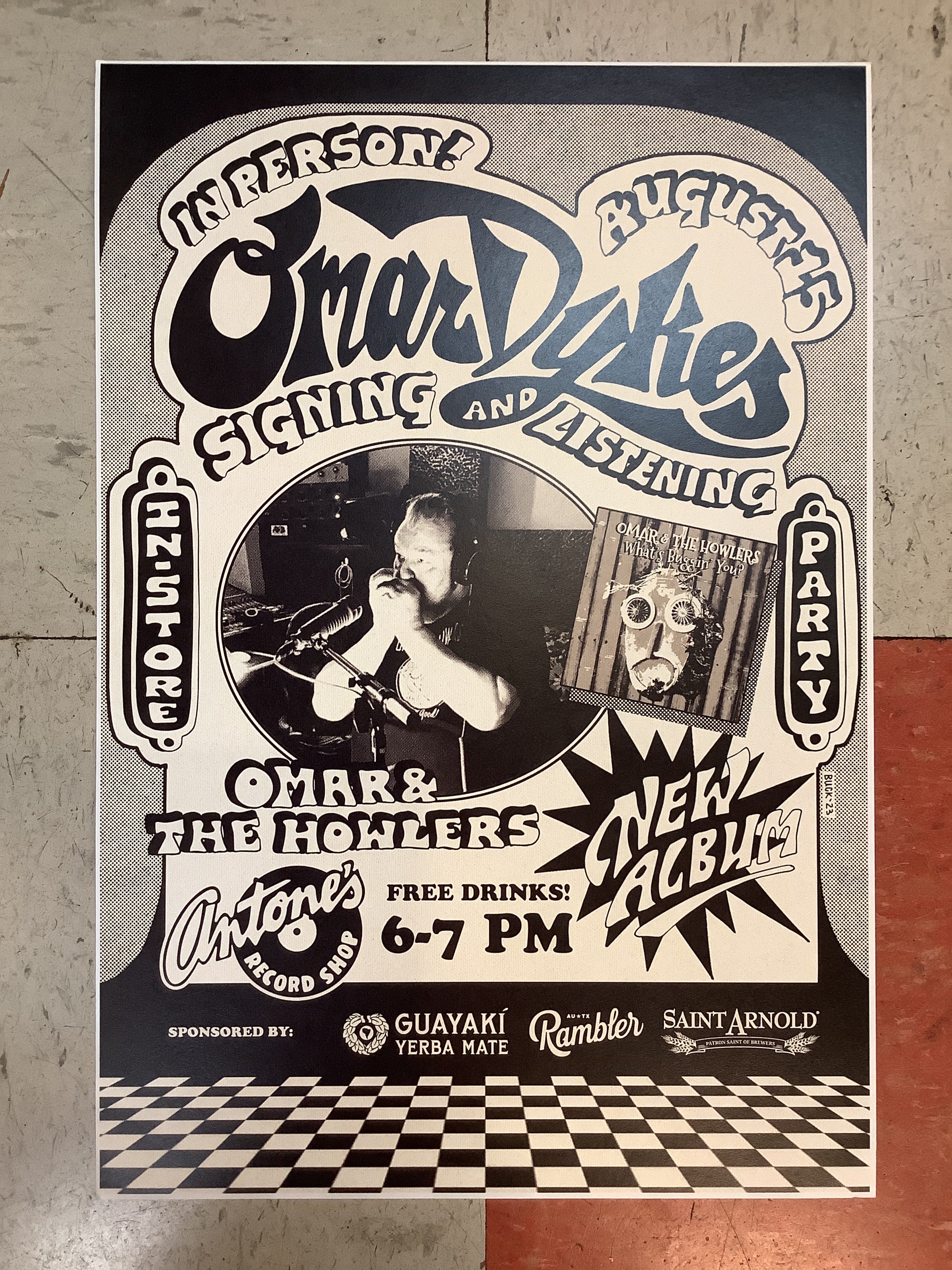 Omar Dykes In-Store - 2023 (Poster)