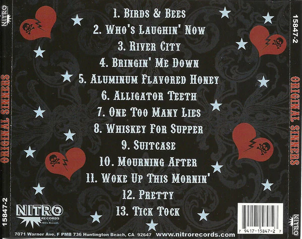 Original Sinners  - Original Sinners (CD) - Image 2