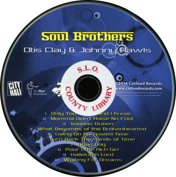 Otis Clay & Johnny Rawls - Soul Brothers (CD) - Image 3