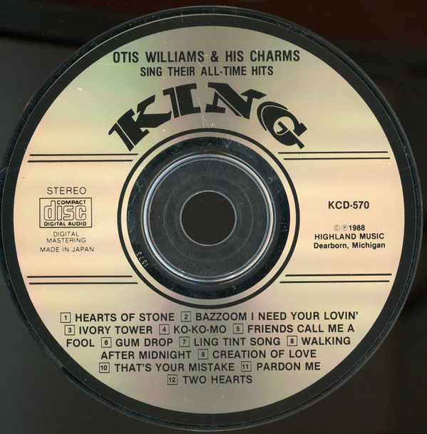 Otis Williams & The Charms - Sing Their All-Time Hits (CD) - Image 3