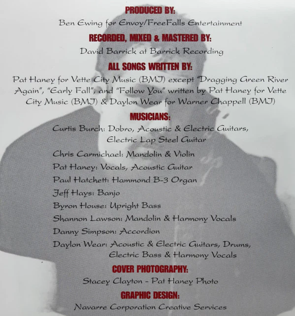 Pat Haney - Wrong Rite Of Passage (CD) - Image 3