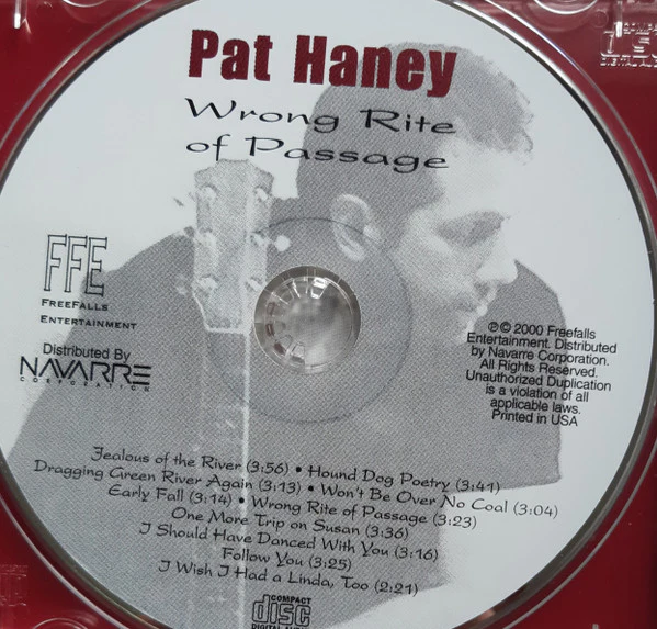 Pat Haney - Wrong Rite Of Passage (CD) - Image 4