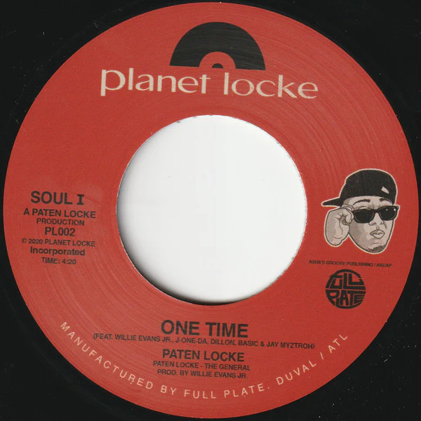 Paten Locke - One Time (Two Times) (Vinyl) - Image 3