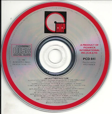 Patsy Cline - Unforgettable Patsy Cline (CD) - Image 4