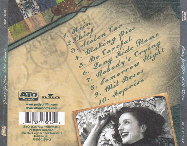Patty Griffin - 1000 Kisses (CD) - Image 2